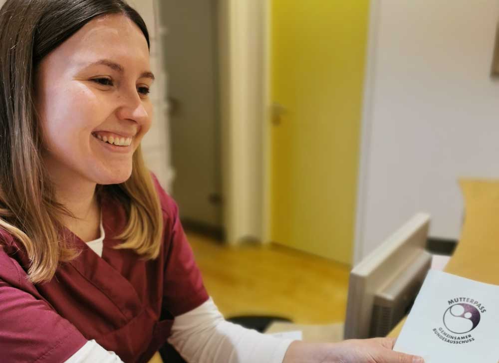 Mitarbeiterin Frauenarzt Praxis Karin Hörger