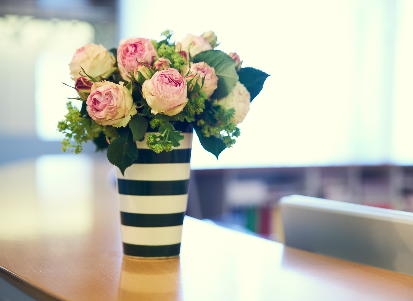 Blumen Empfang Frauenarztpraxis Karin Hörger